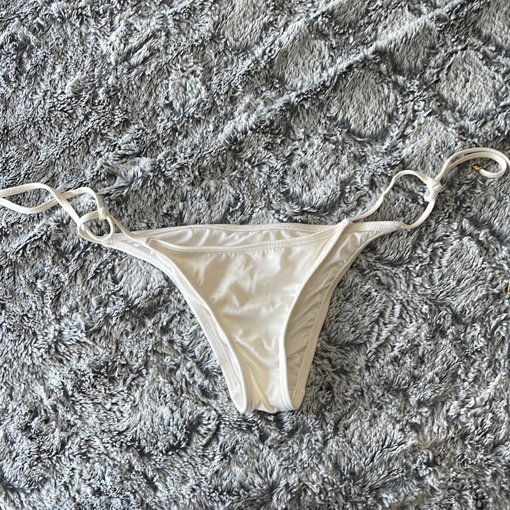Victorias Secret - White Bikini Bottoms